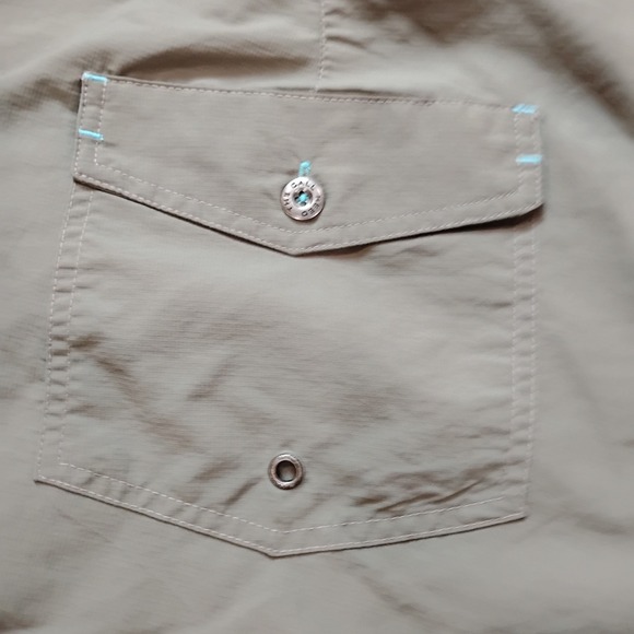 NWOT Howler Bros Board Shorts Mens 38 Olive Heed The Call Swim Surf Beachwear - Picture 7 of 12